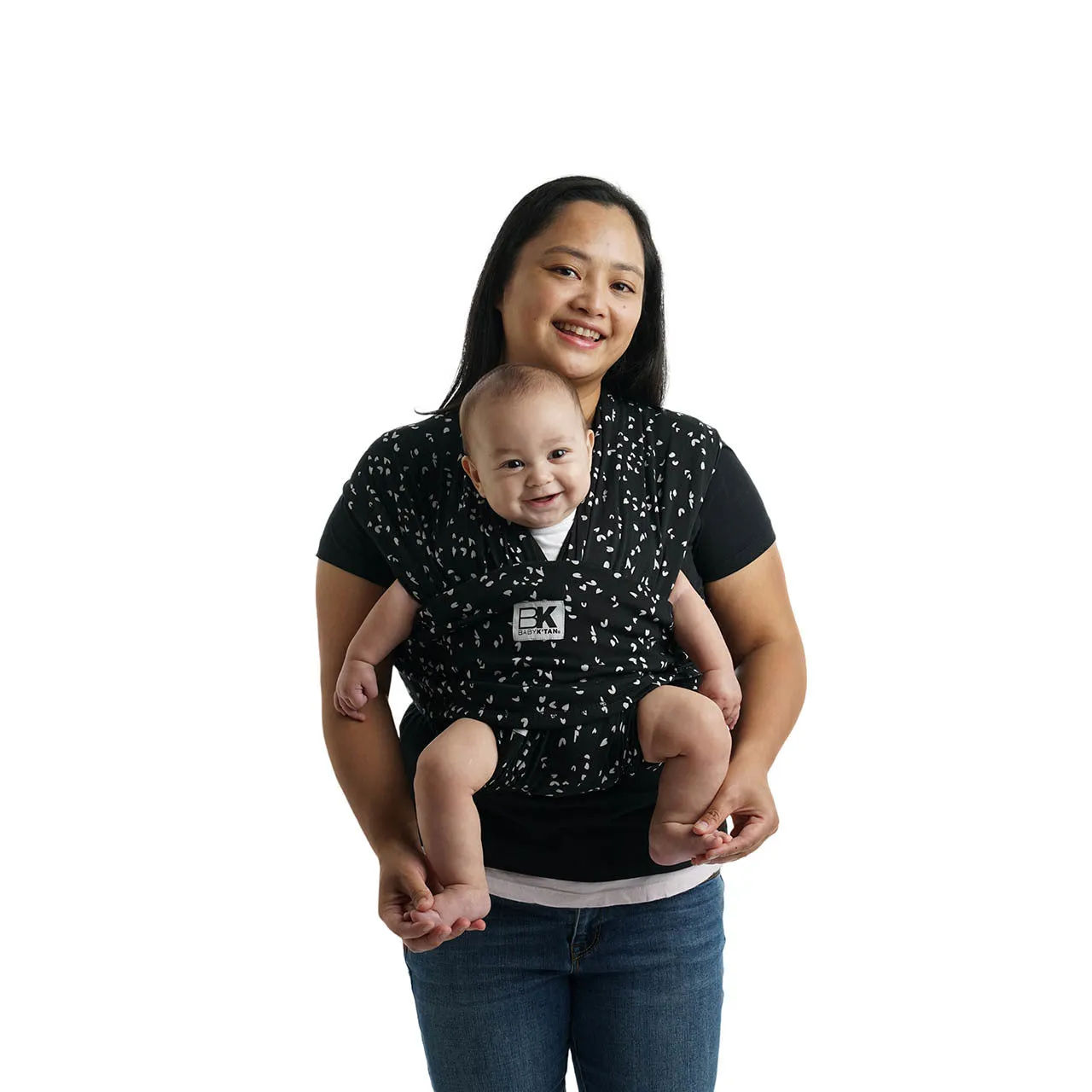 (1 Year Warranty) Baby K'tan Print Baby Carrier Sweetheart - 4 Sizes!