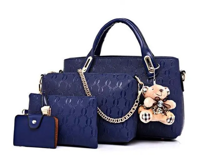 4 Piece Set Fashion Women Handbags