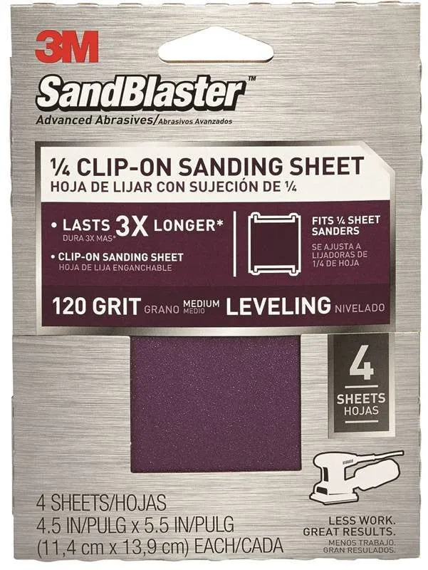 4.5x5.5 120grit Palmsheet