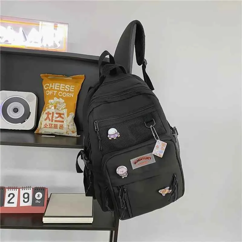 B2489 Cool Backpack - Waterproof College Pure Bookbag