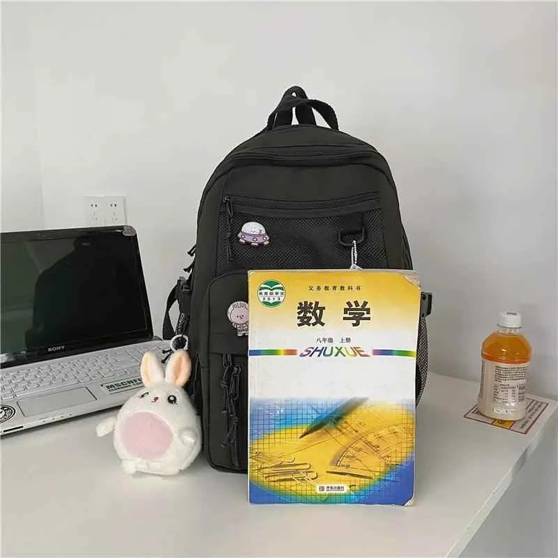 B2489 Cool Backpack - Waterproof College Pure Bookbag