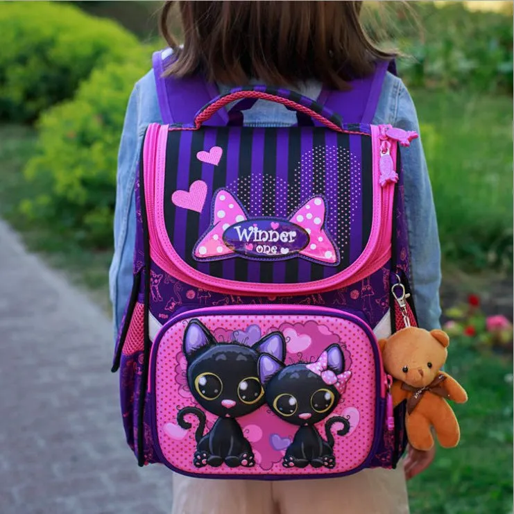 Breathable waterproof children backpack