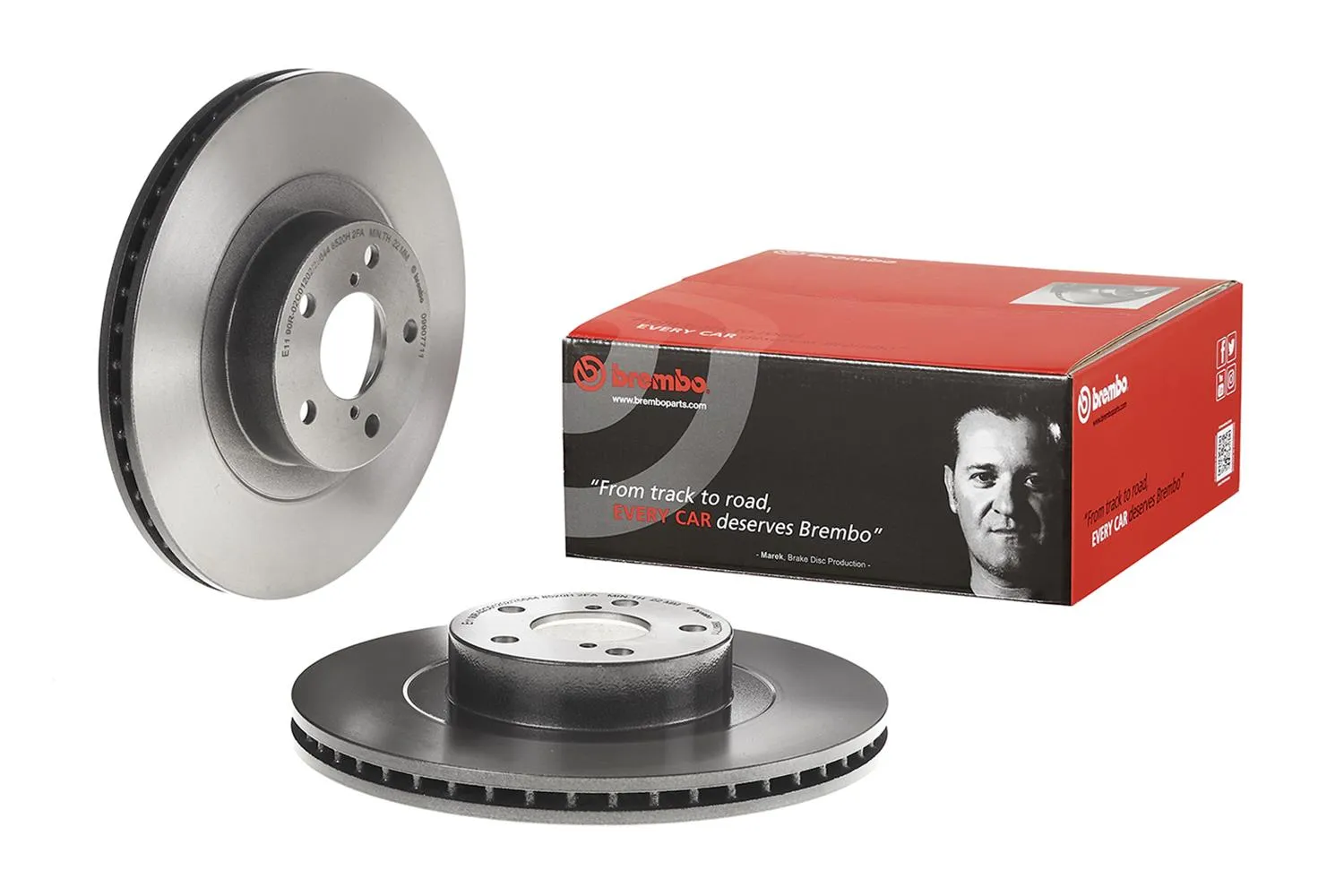 Brembo Disc Brake Pad and Rotor Kits KT00166