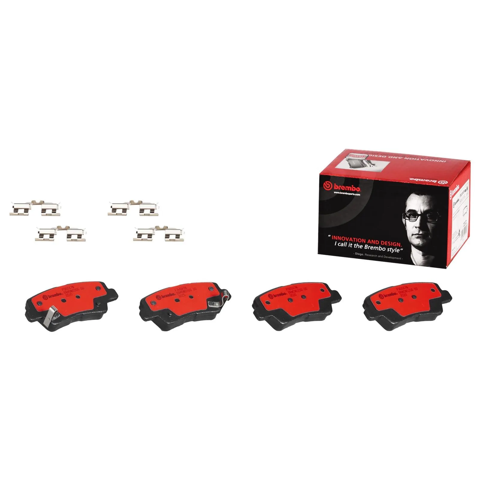 Brembo Disc Brake Pad and Rotor Kits KT00473