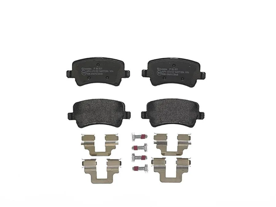 Brembo Disc Brake Pad and Rotor Kits KT00529