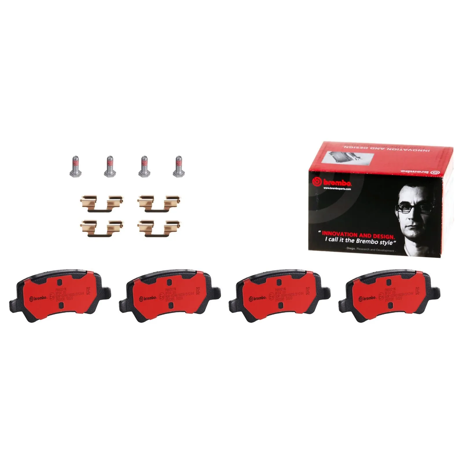 Brembo Disc Brake Pad and Rotor Kits KT00529