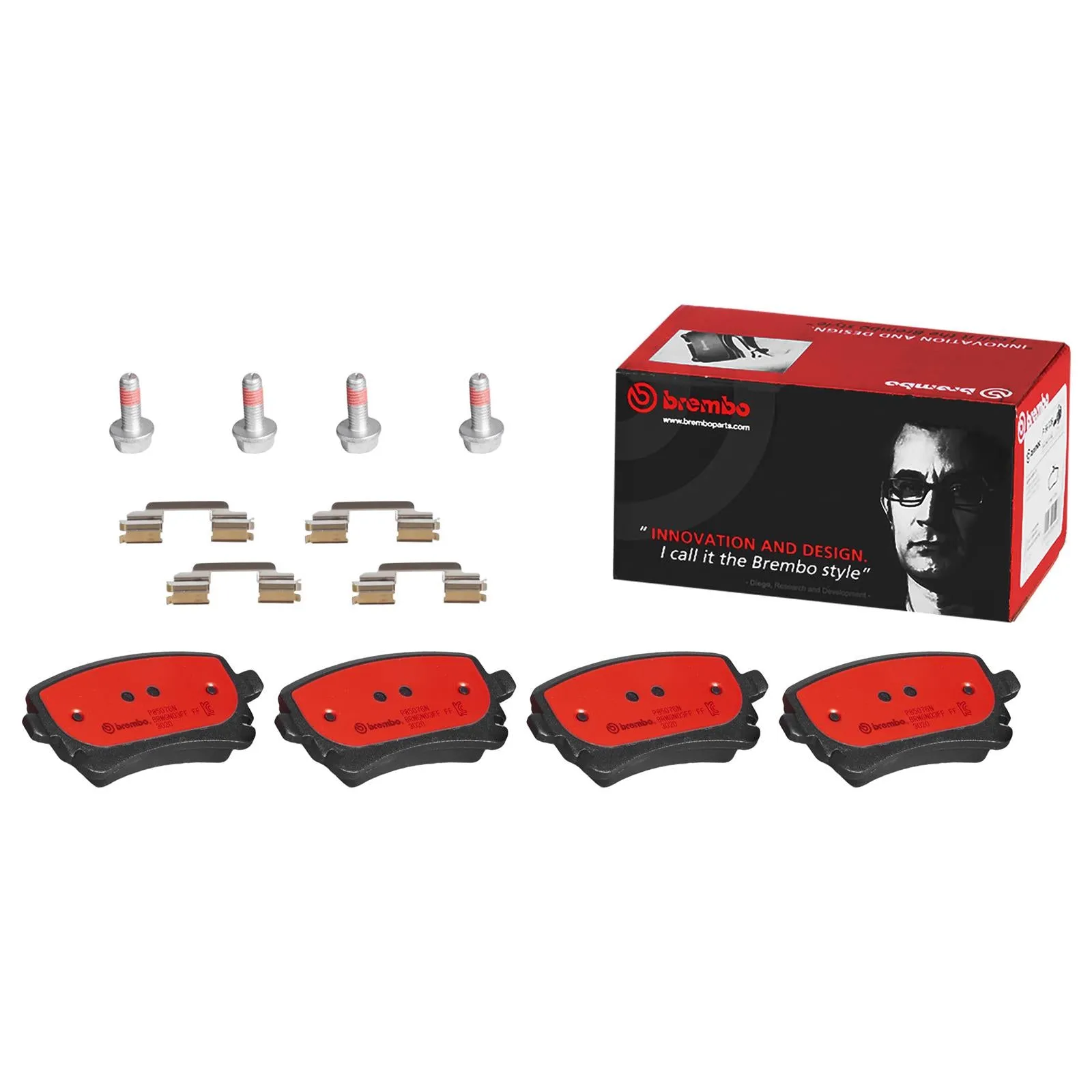 Brembo Disc Brake Pad and Rotor Kits KT00818