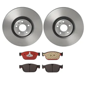 Brembo Disc Brake Pad and Rotor Kits KT00974