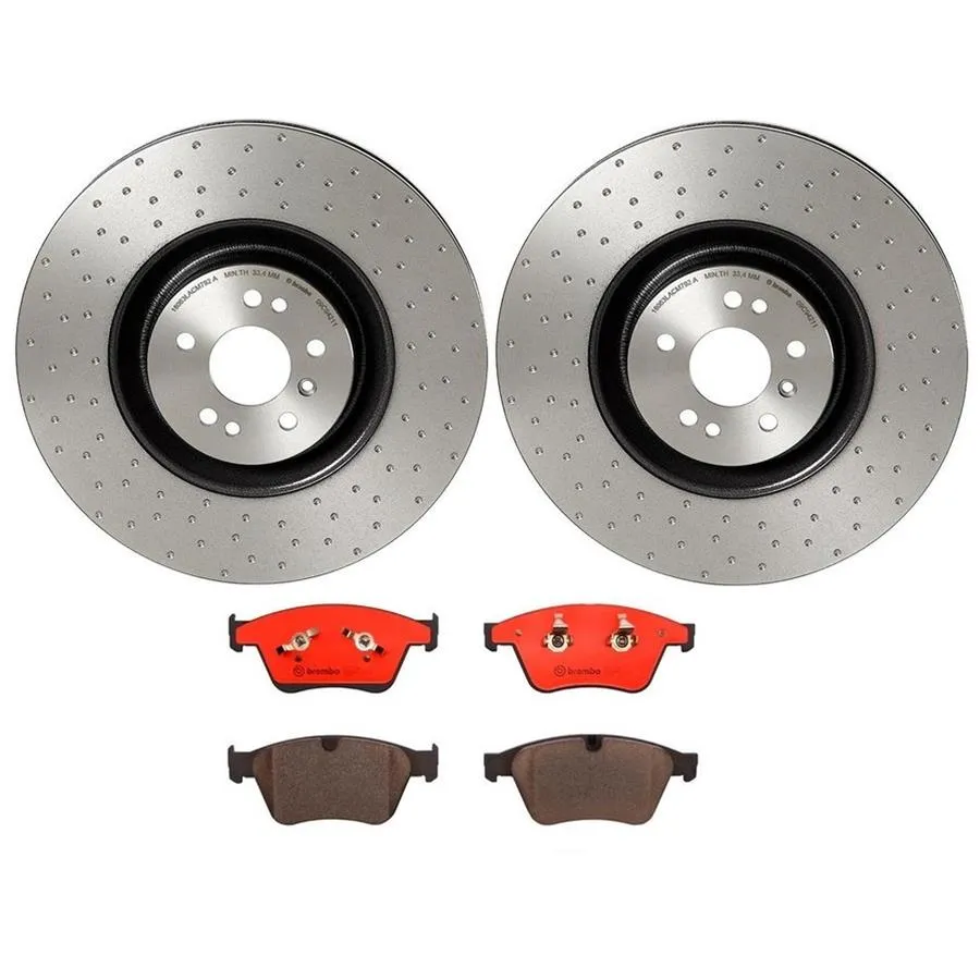 Brembo Disc Brake Pad and Rotor Kits KT00B77