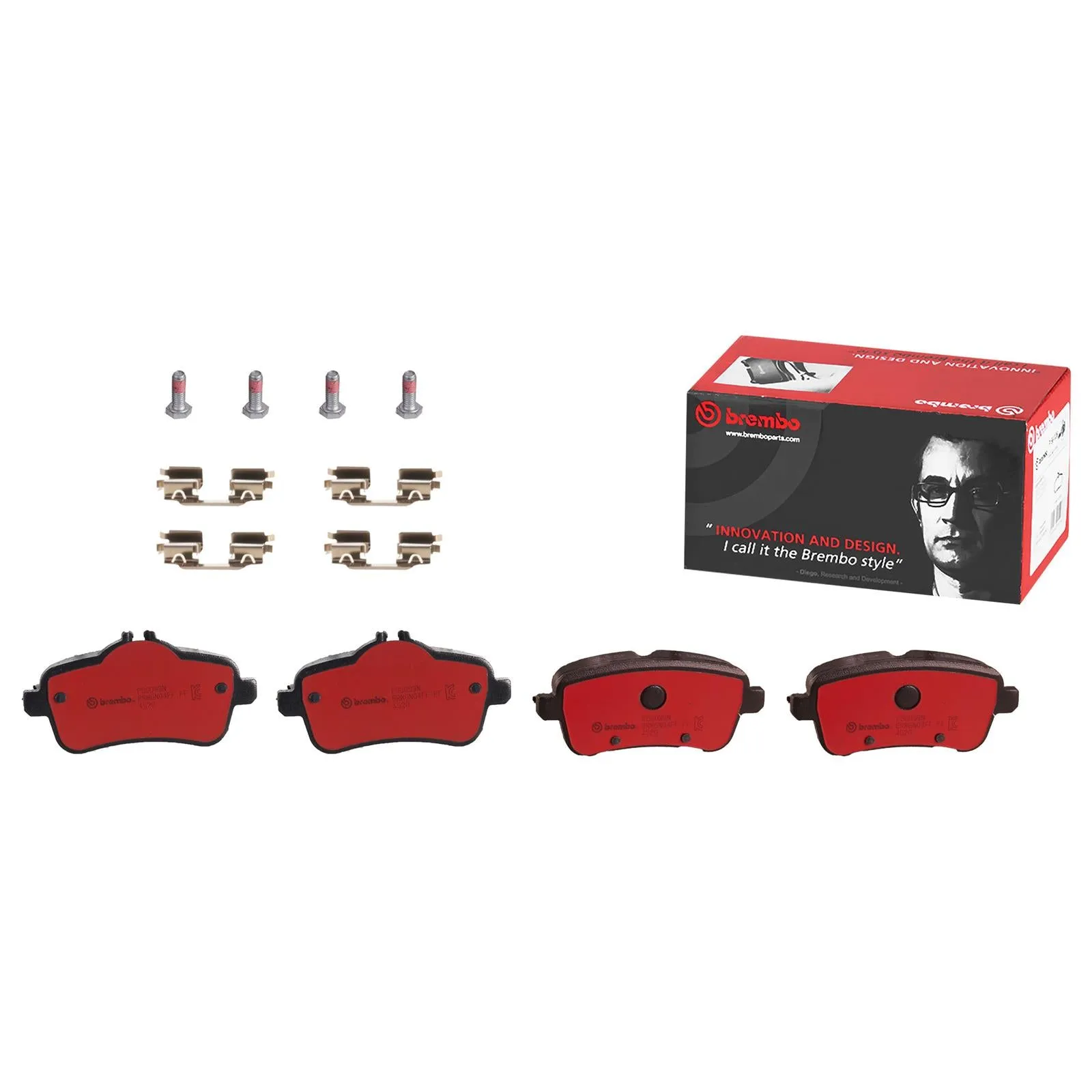 Brembo Disc Brake Pad and Rotor Kits KT04202