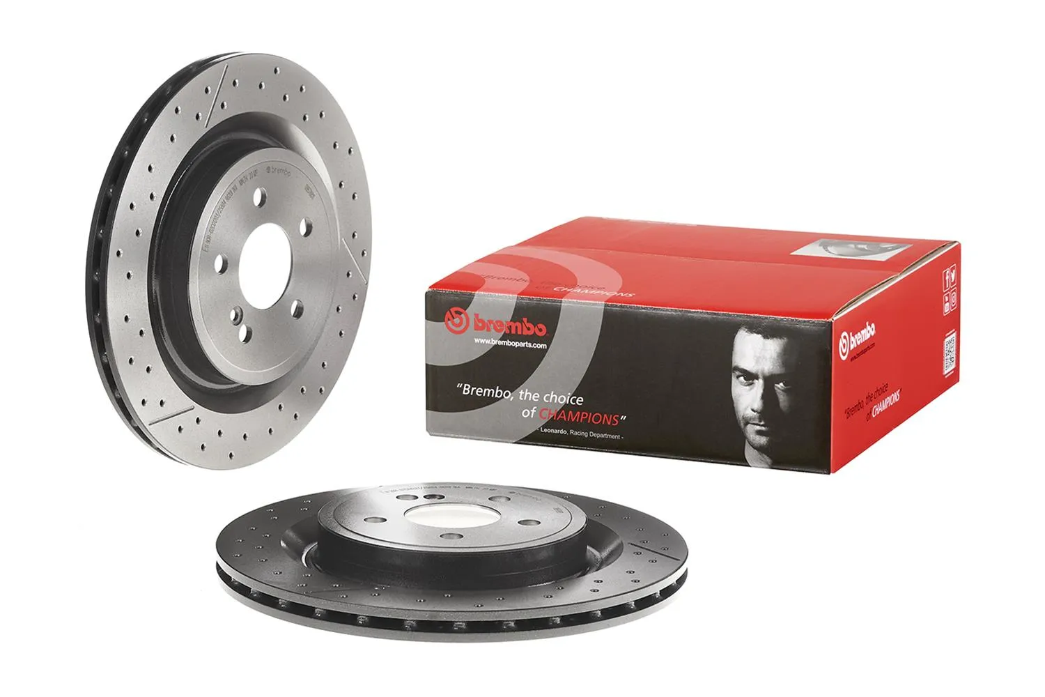 Brembo Disc Brake Pad and Rotor Kits KT04202