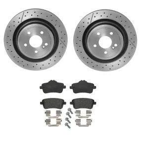 Brembo Disc Brake Pad and Rotor Kits KT04202