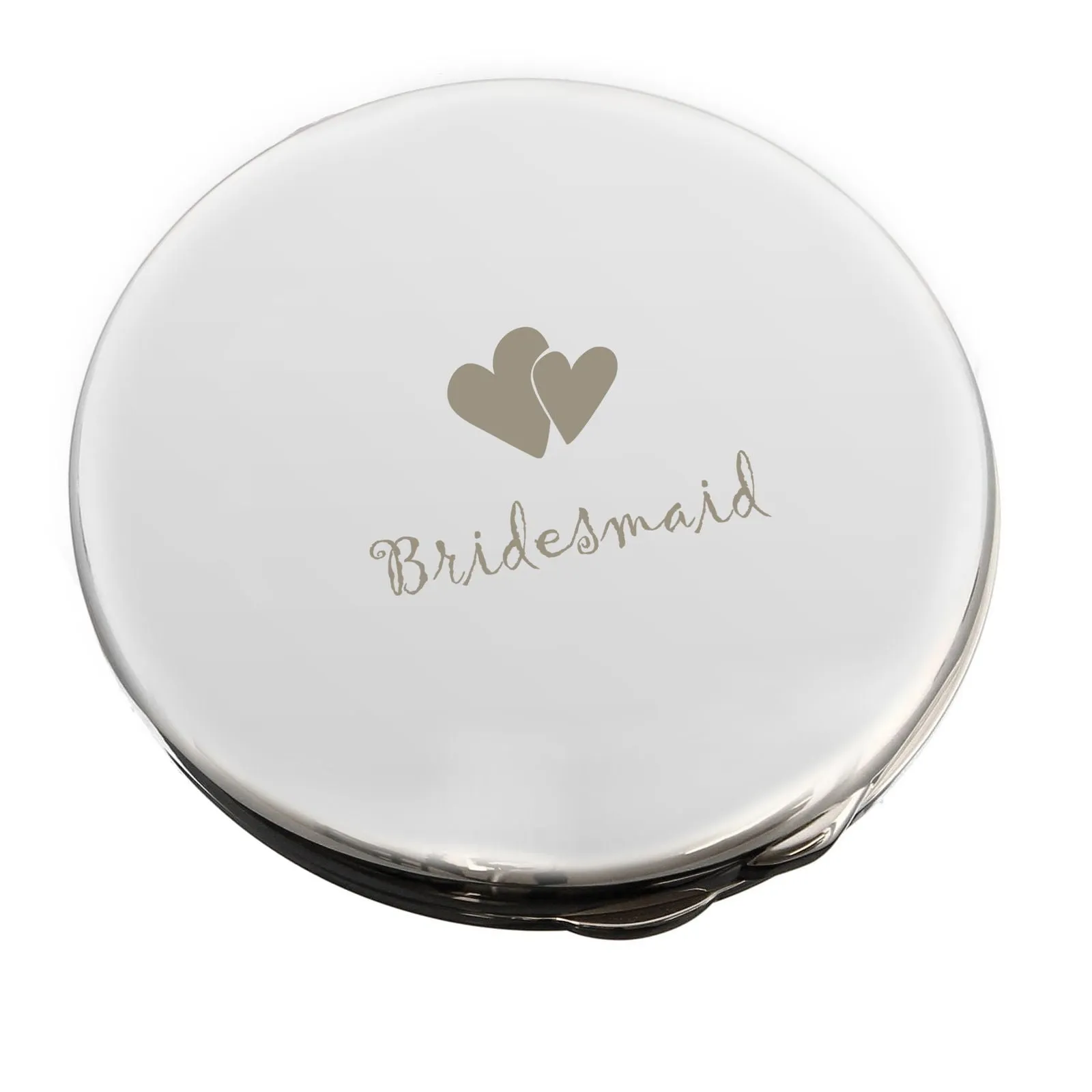 Bridesmaid Round Compact Mirror