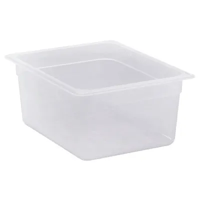 Cambro Translucent Polypropylene Food Insert Pan, Size 1/2