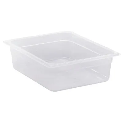 Cambro Translucent Polypropylene Food Insert Pan, Size 1/2