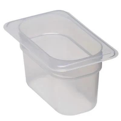 Cambro Translucent Polypropylene Food Insert Pan, Size 1/9