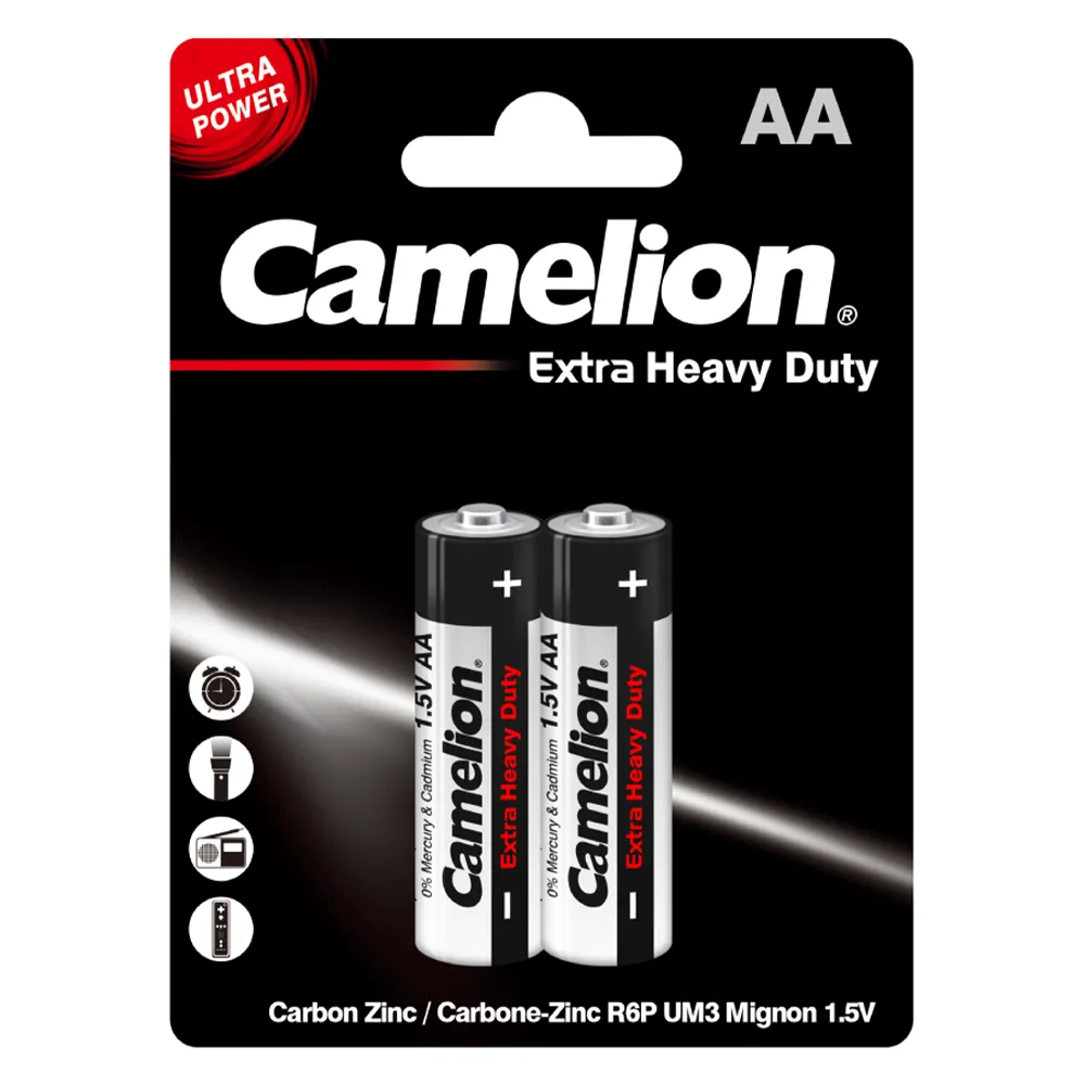 Camelion AA2 Battery Extra Heavy Duty