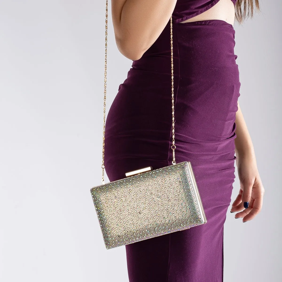 Clara - Sparkling Sequin Glitter Clutch