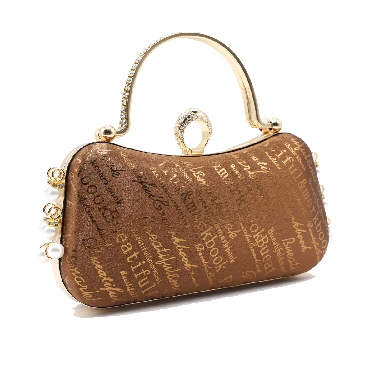 Coffee Fancy Clutch C20901