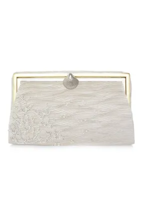 CORAL WAVES GRACE CLUTCH