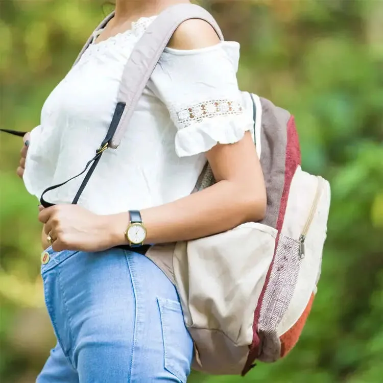 Eco-Friendly Hemp Backpack – Durable & Versatile for Everyday Use