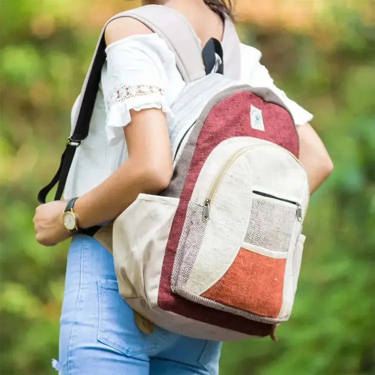 Eco-Friendly Hemp Backpack – Durable & Versatile for Everyday Use