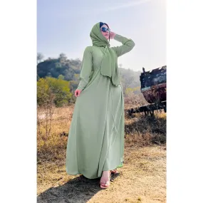 Elegant Maxi Abaya (Pastel)