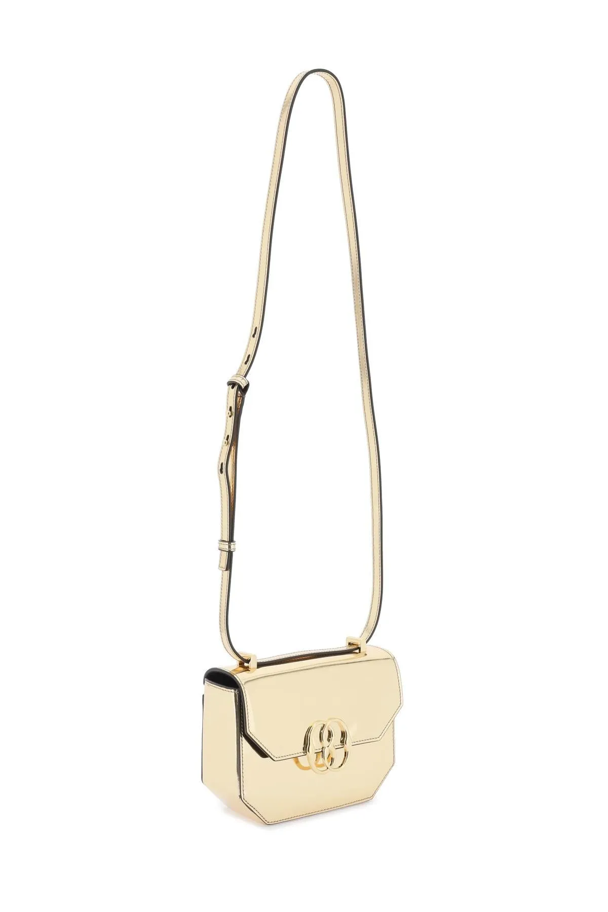 emblem folio crossbody bag