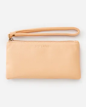 Essentials Wristlet Clutch Purse - Tan