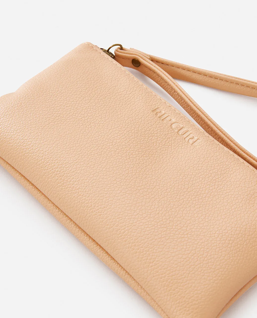 Essentials Wristlet Clutch Purse - Tan