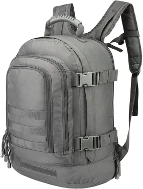 Expandable Backpack 39L-64L Large Military Tactical Bug Out Bag Wth Waist Strap