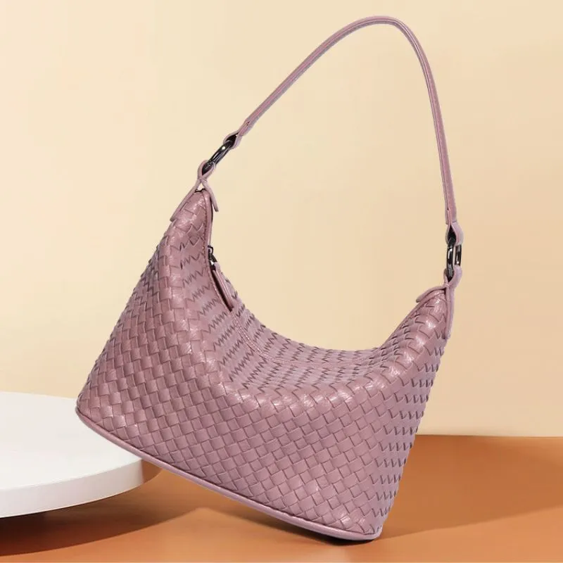 Fashion Trendy Woven Shoulder Bag for Women