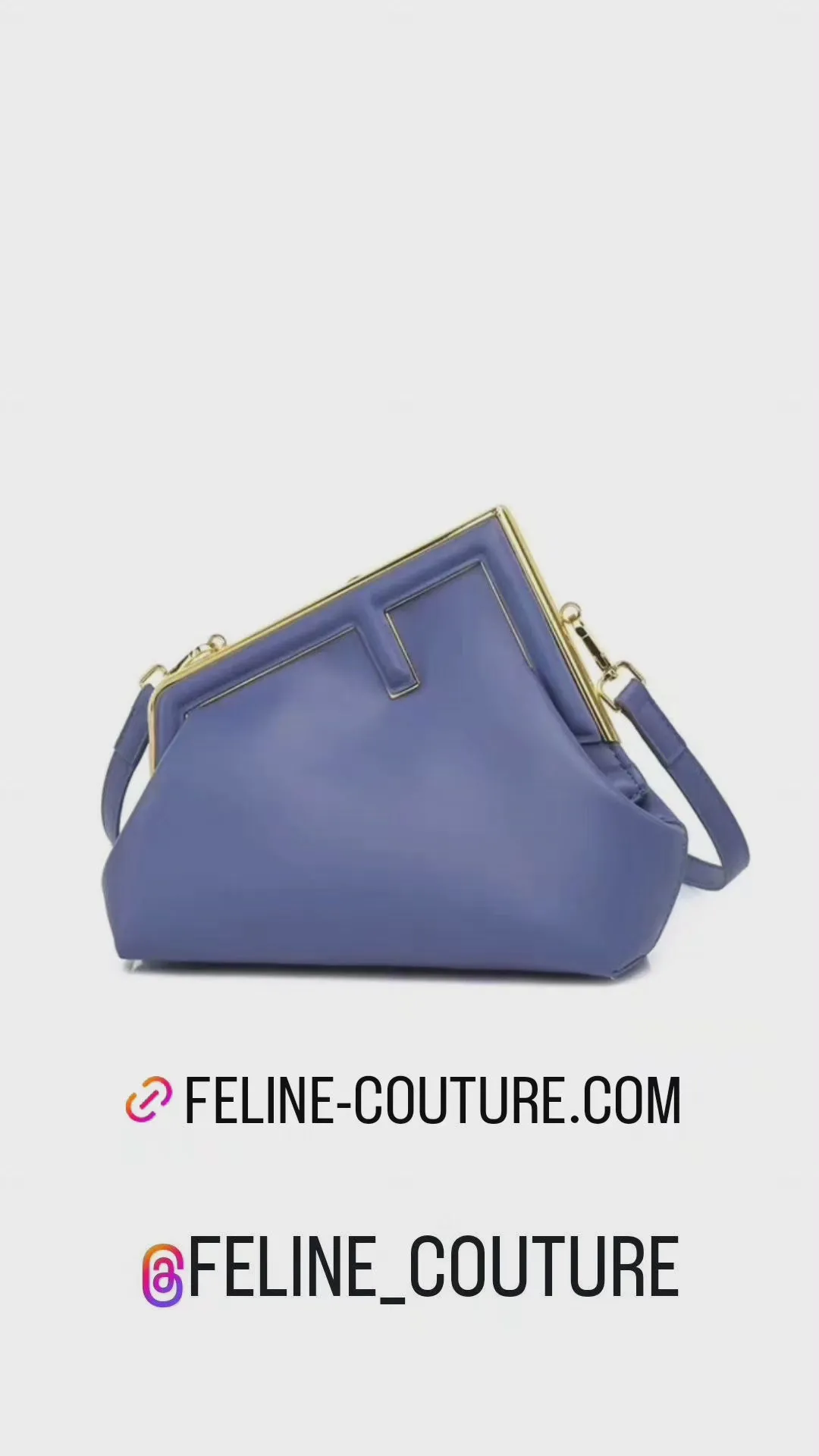 Feline Couture Signature Clutch Handbag