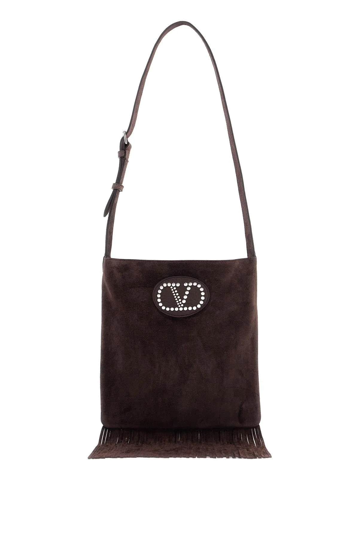 Fringed Suede Crossbody