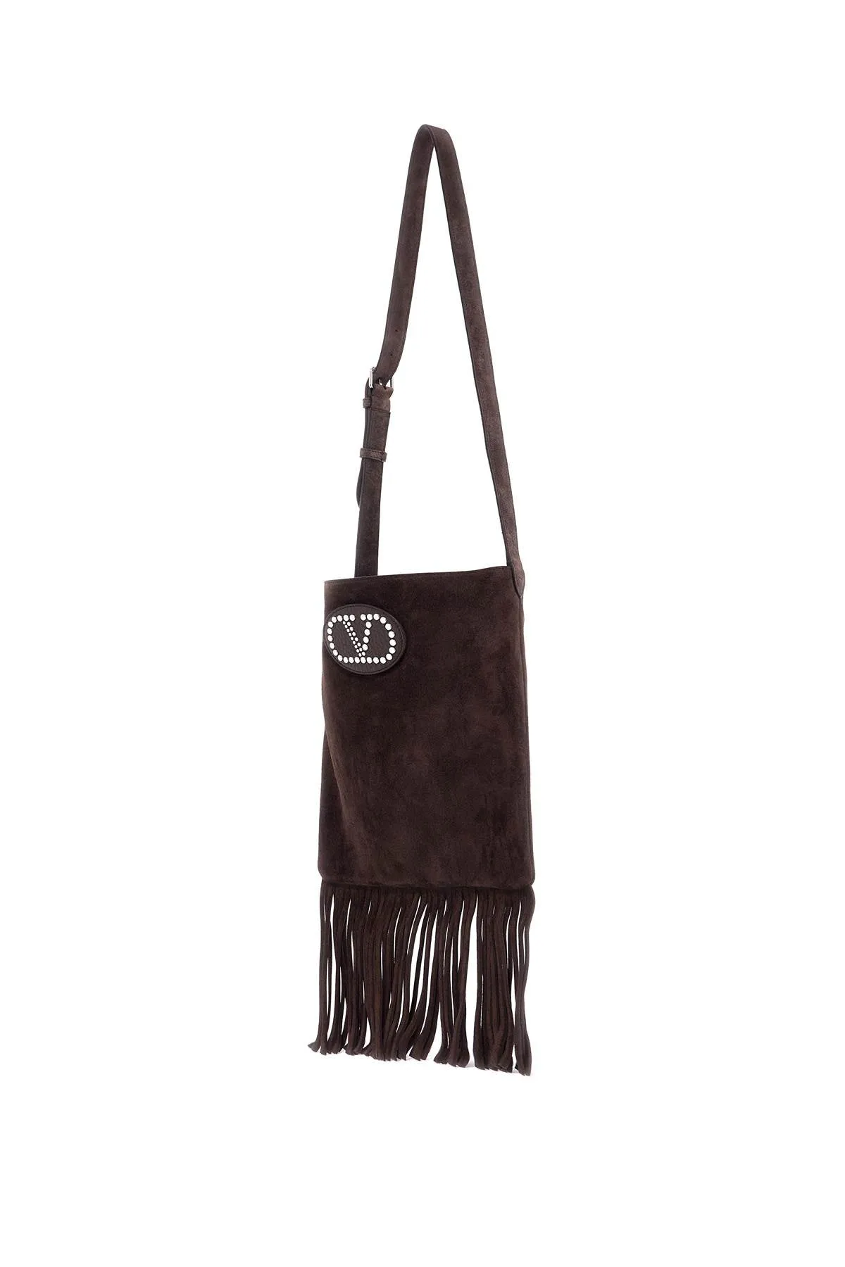 Fringed Suede Crossbody