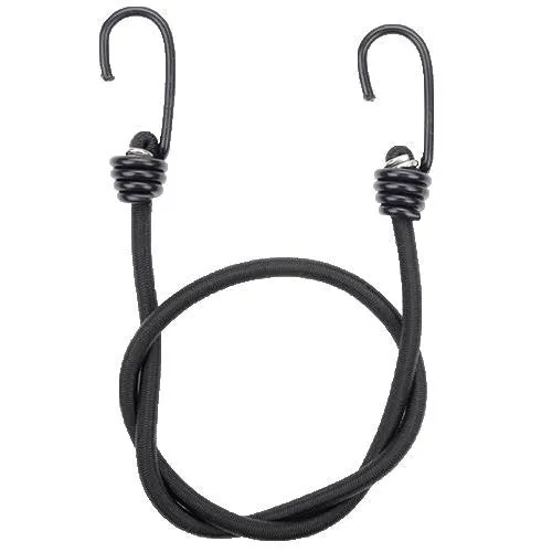 Heavy Duty Bungee Cords - Black, 4 Pack