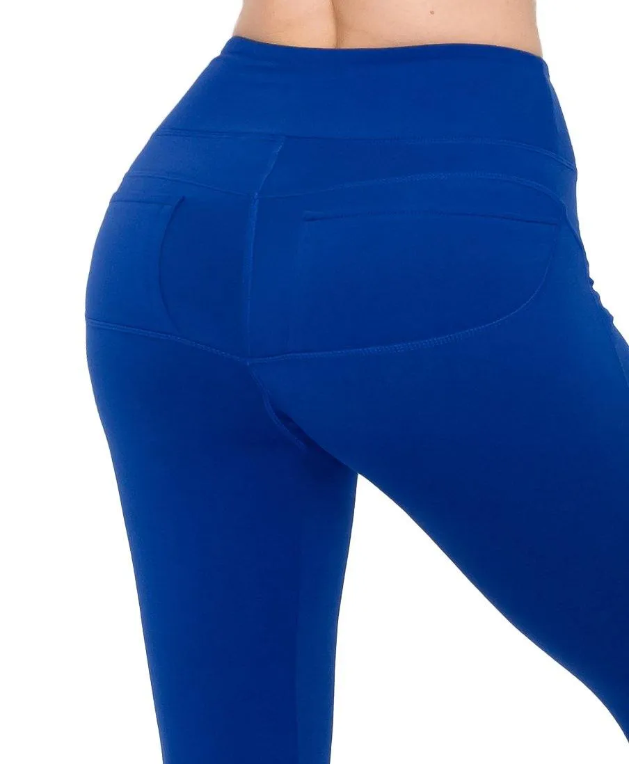 High Waist Leggings - Back Pockets