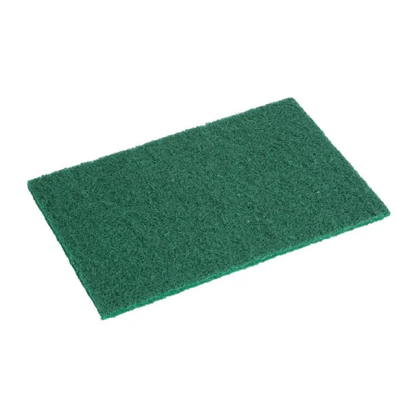 Jantex Small Scouring Pads - Green (Pack of 10) - HX234