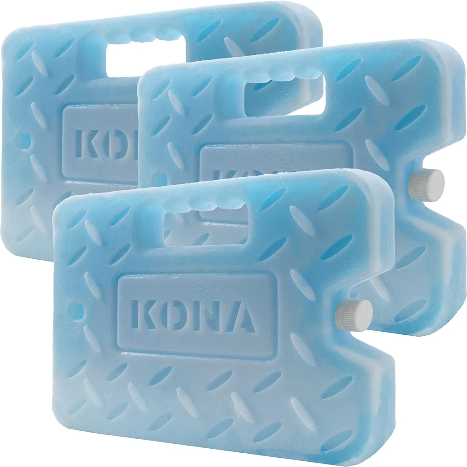 Kona XL 4 lb. Blue Ice Pack for Coolers - Extreme Long Lasting (-5C) Gel - Refreezable, Reusable