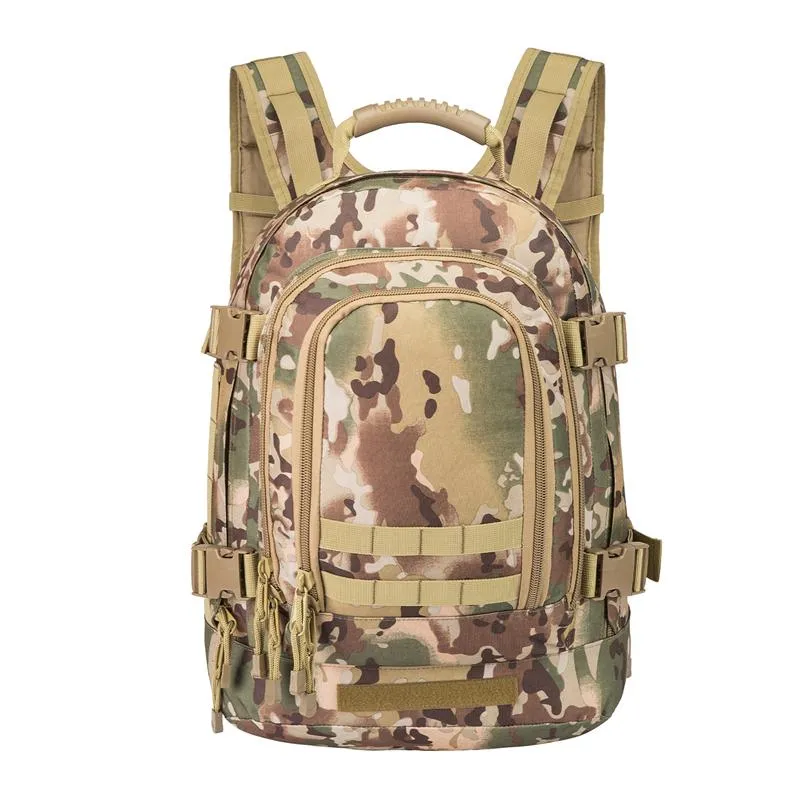 Large Expandable 39L - 64L  Military Tactical Backpack w/out Waist Strap