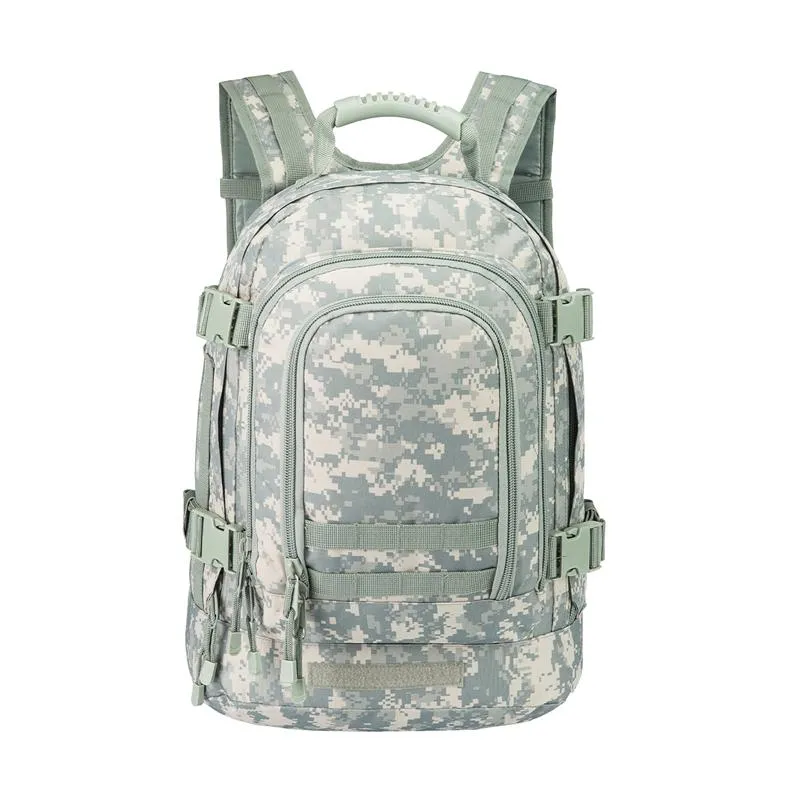 Large Expandable 39L - 64L  Military Tactical Backpack w/out Waist Strap