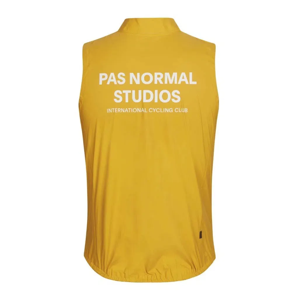 PAS NORMAL STUDIOS Mechanism Rain Gilet - Bright Yellow