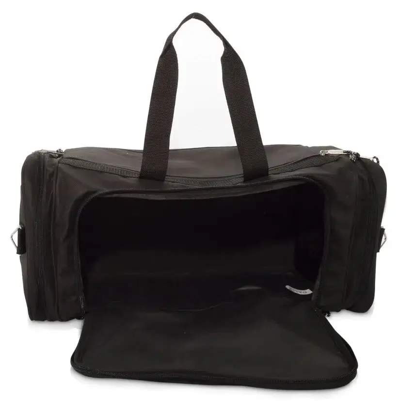 Personalized Black Duffel Bag