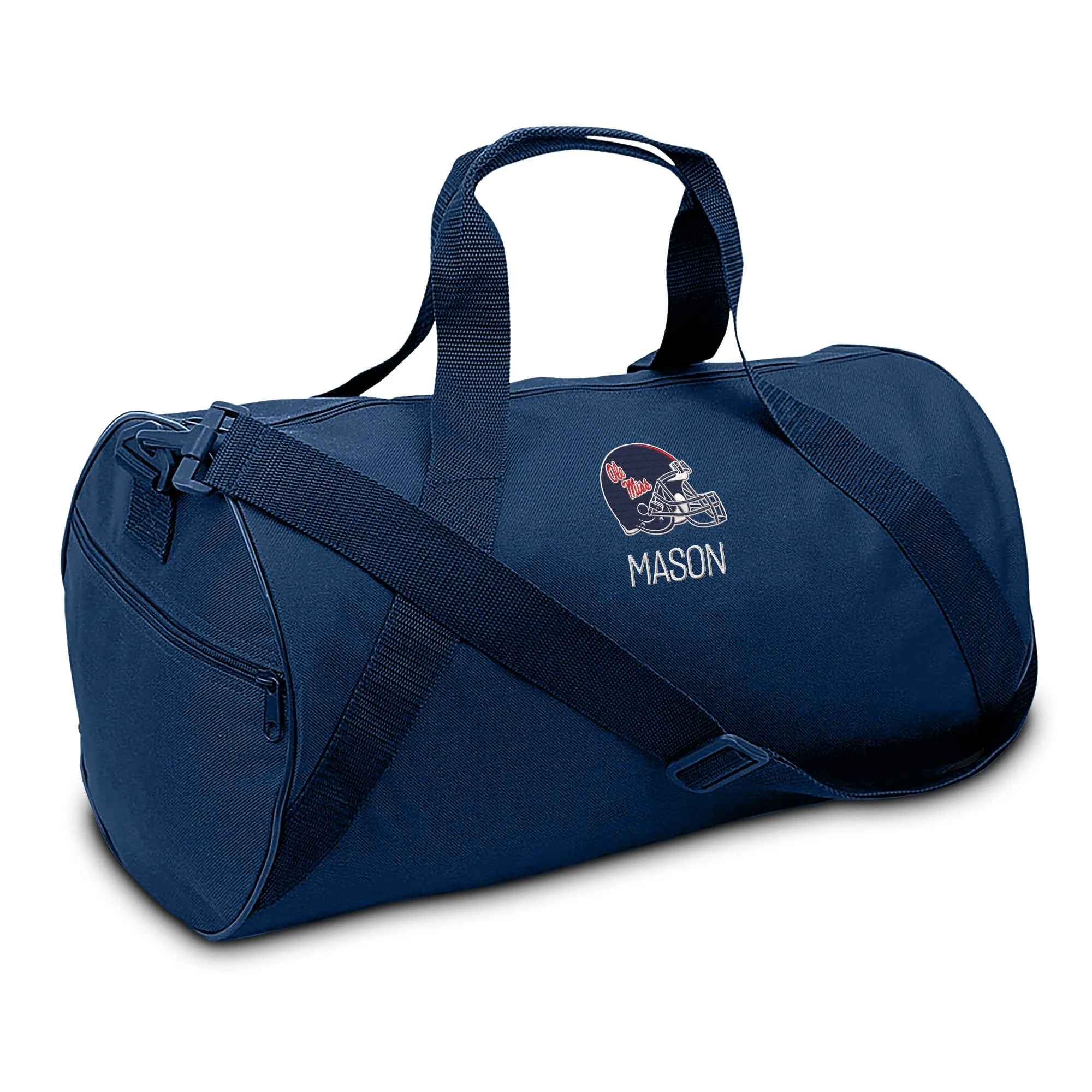 Personalized Ole Miss Rebels Helmet Duffel Bag