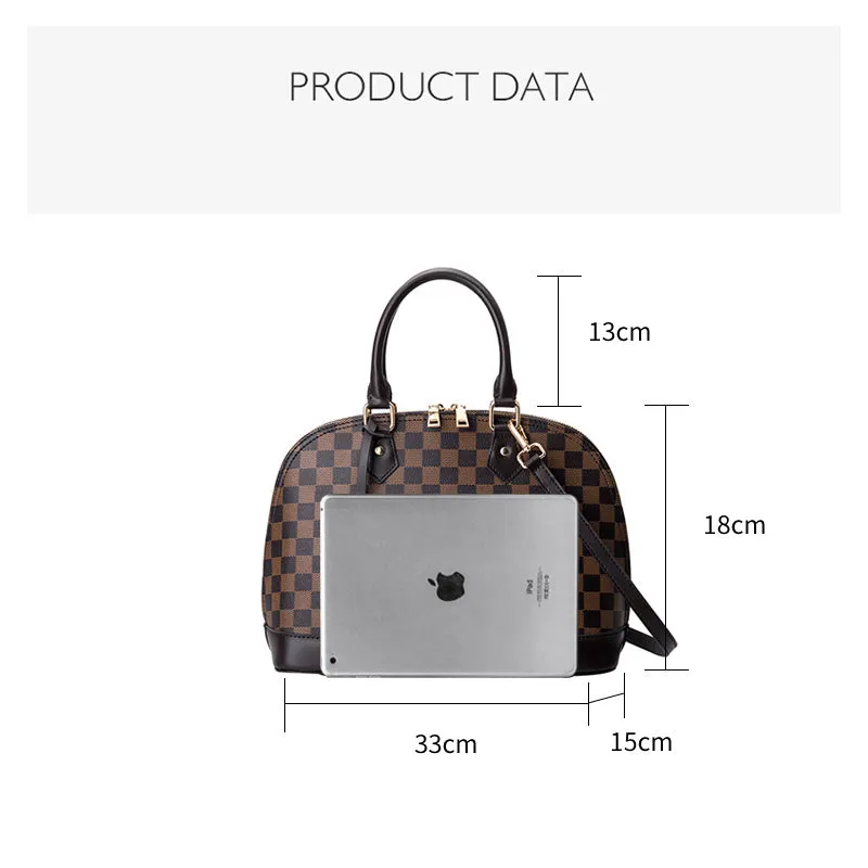 Shell Lattice Design Luxury Women Bag European and American Fashion High Quality