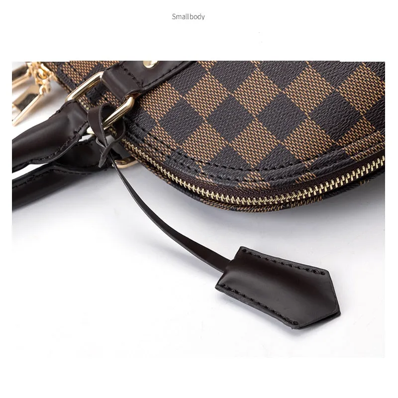 Shell Lattice Design Luxury Women Bag European and American Fashion High Quality