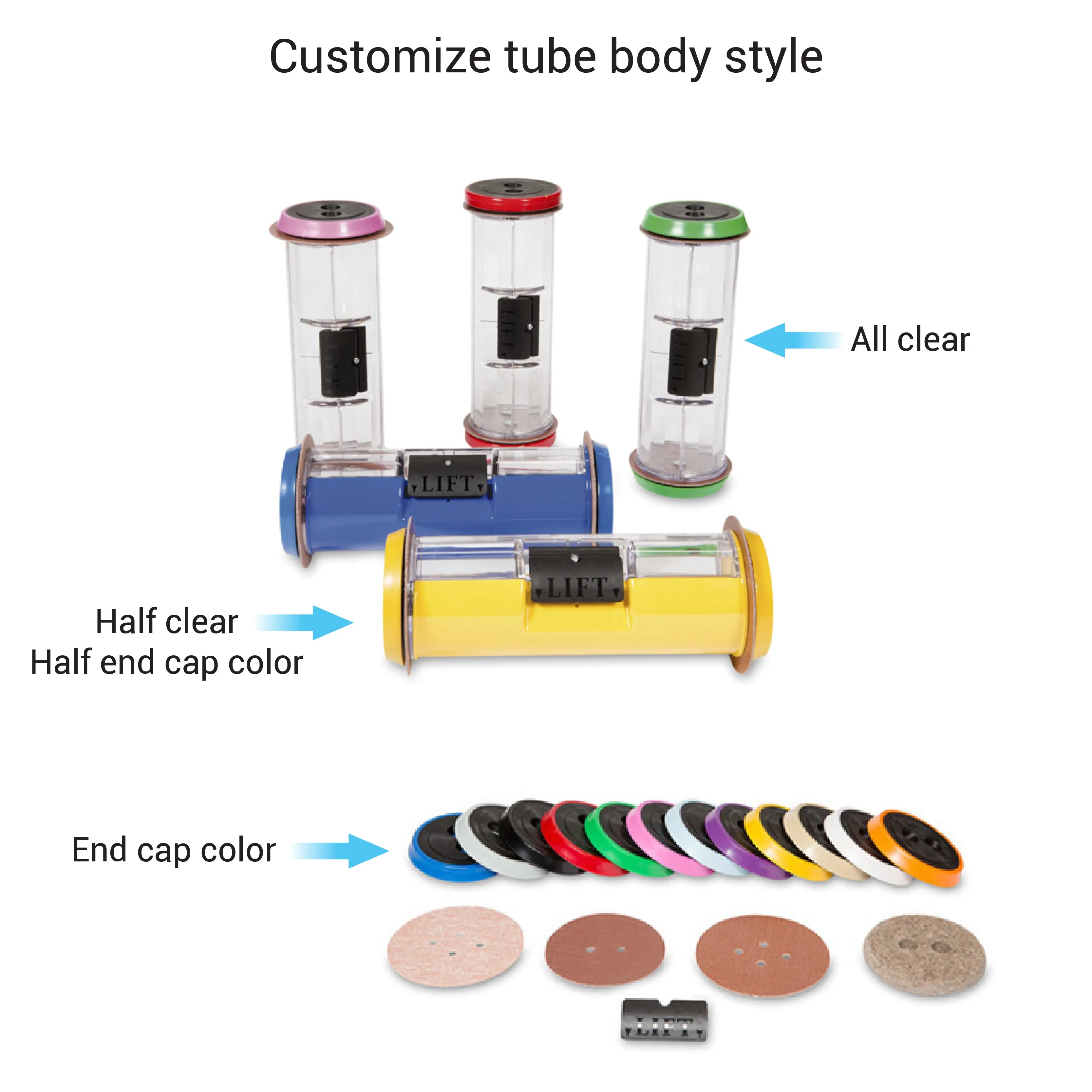 Standard Side Opening Tube Carrier