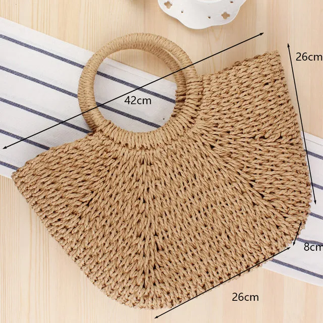 Stylish Handmade Straw Bags – Perfect for Summer Outings