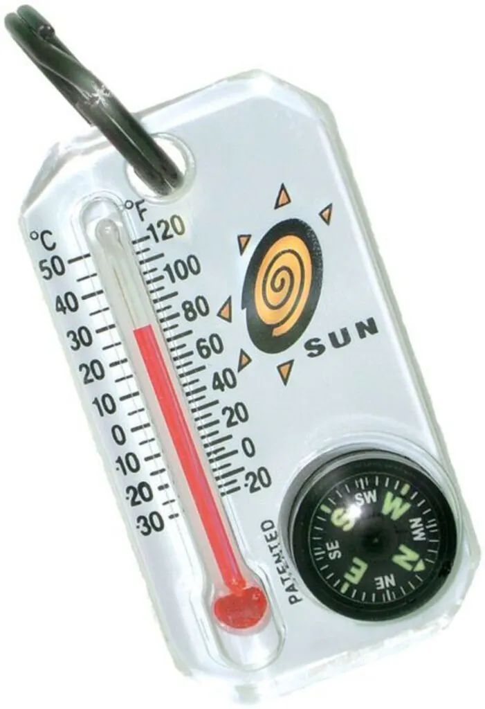 Sun Co Therm-O-Compass Keychain