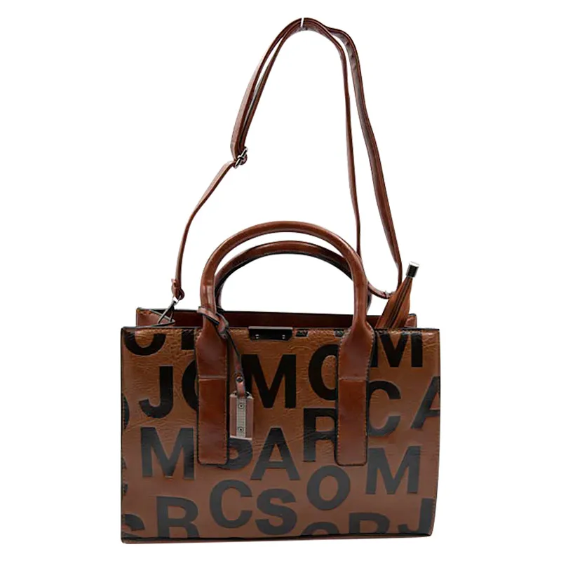 The Miranda Satchel Bag in Dark Brown